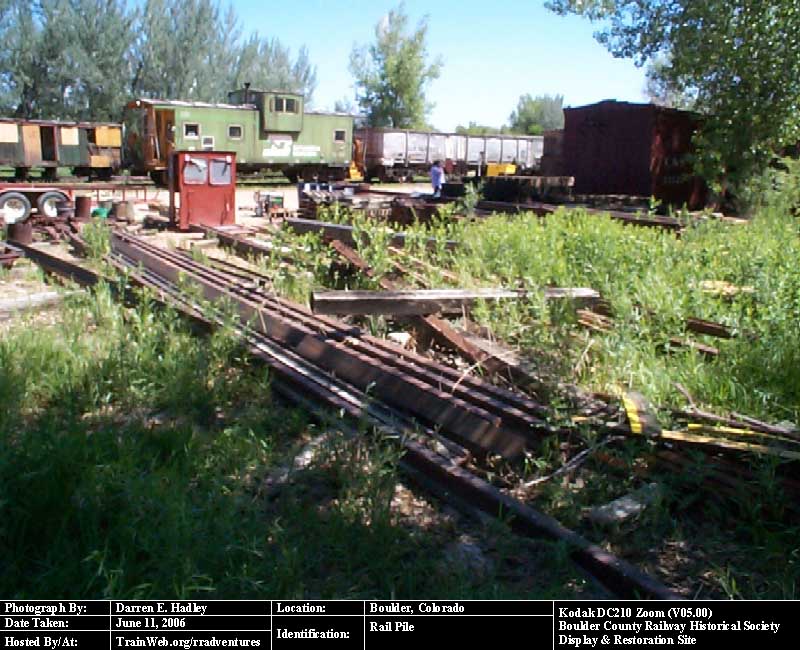 Boulder County Railway - Rail Pile