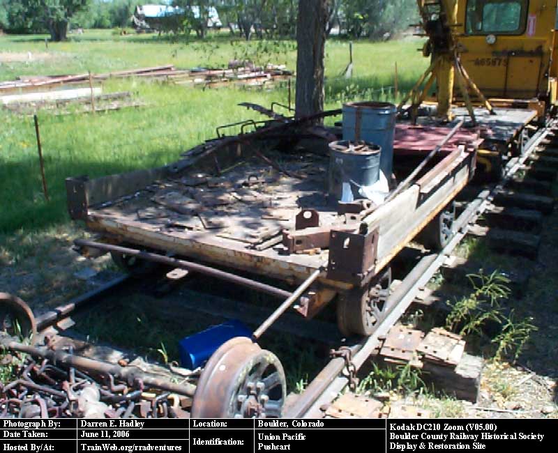 Boulder County Railway - Union Pacific Pushcart