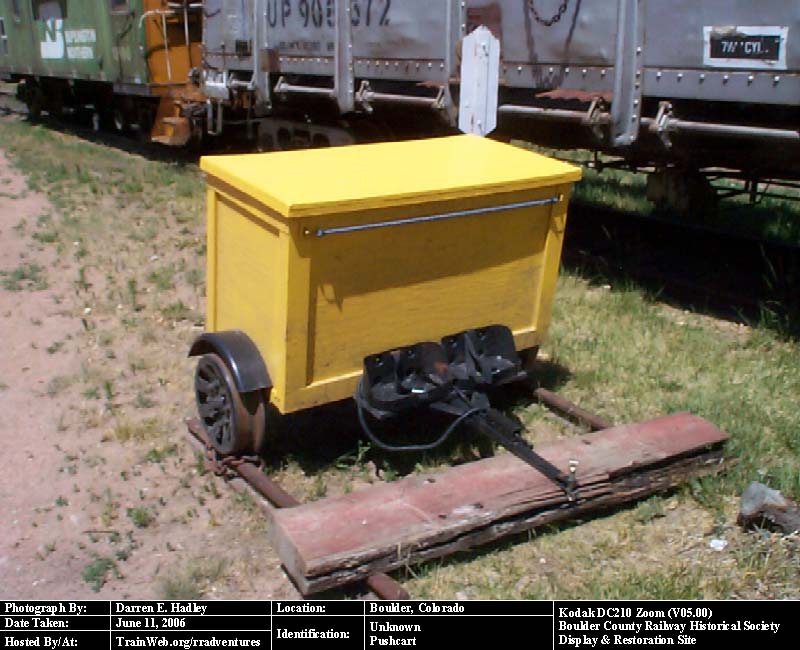 Boulder County Railway - Unknown Pushcart