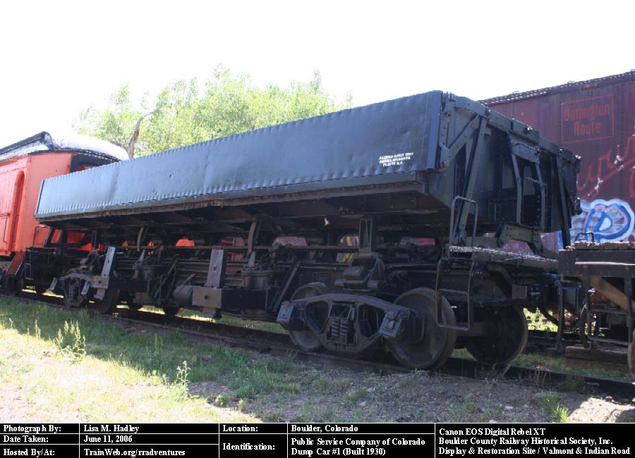 Boulder County Railway - Public Service Company Dump Car #1