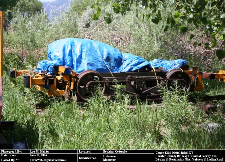 Boulder County Railway - Unknown Motorcar