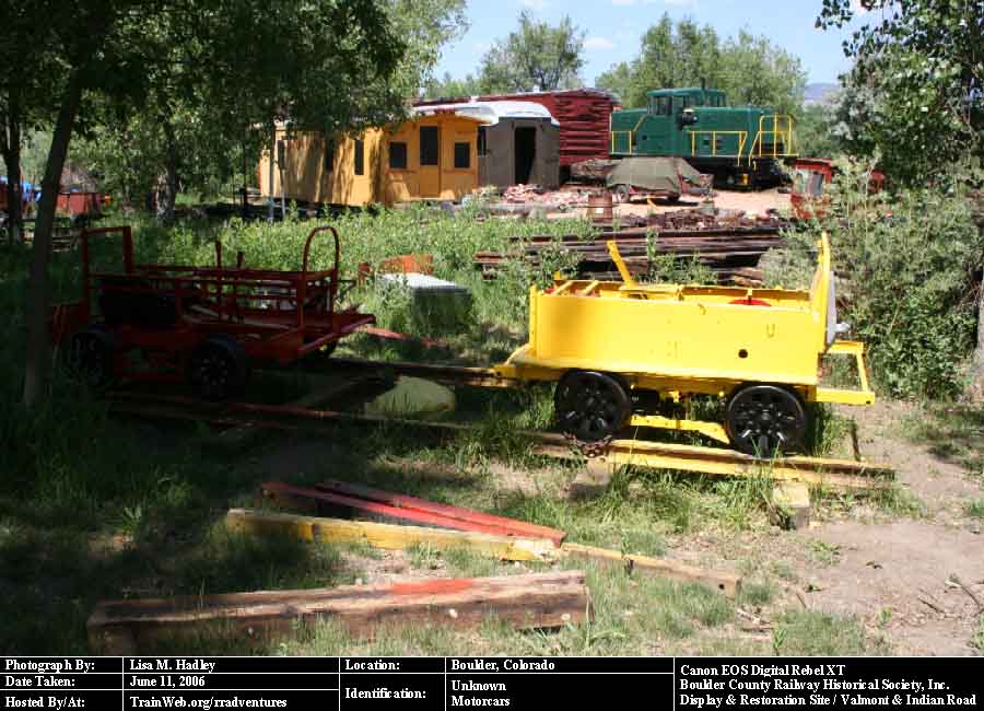 Boulder County Railway - Unknown Motorcars