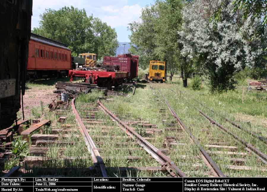 Boulder County Railway - Narrow Gauge Track & Cars