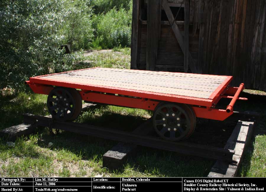 Boulder County Railway - Unknown Pushcart