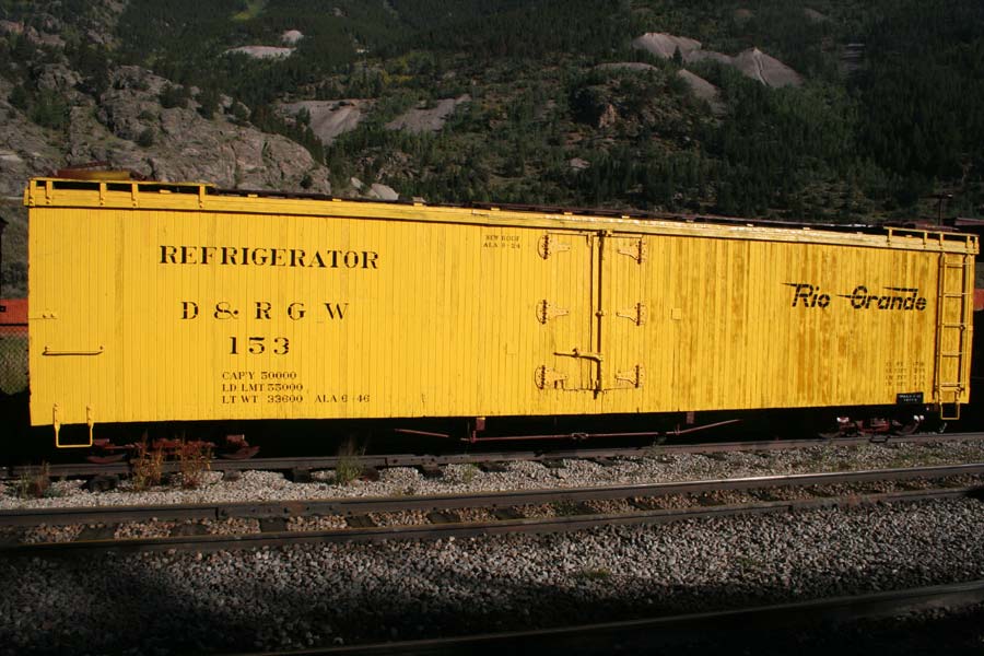 D&RGW #153 Refer Car