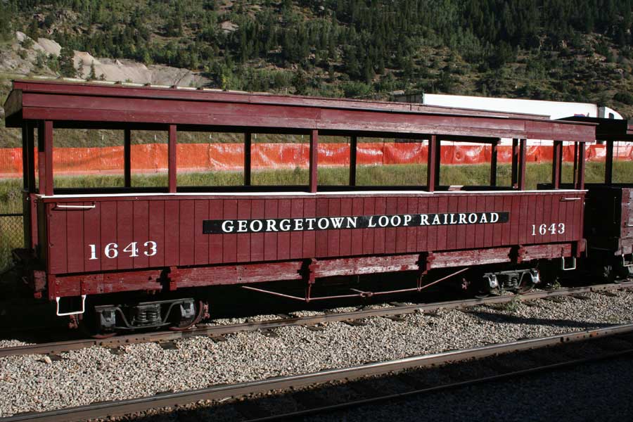 Covered gondola, No. 1643