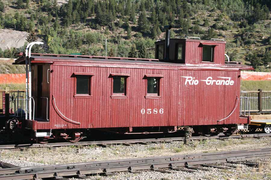 D&RGW #0586 Caboose