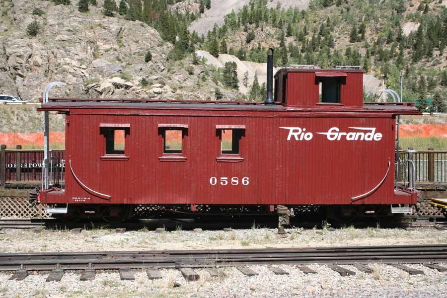 D&RGW #0586 Caboose