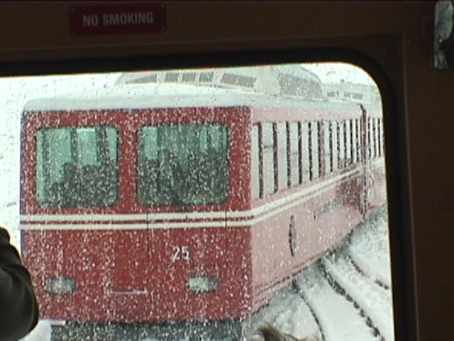 Swiss Articulated Railcar #25