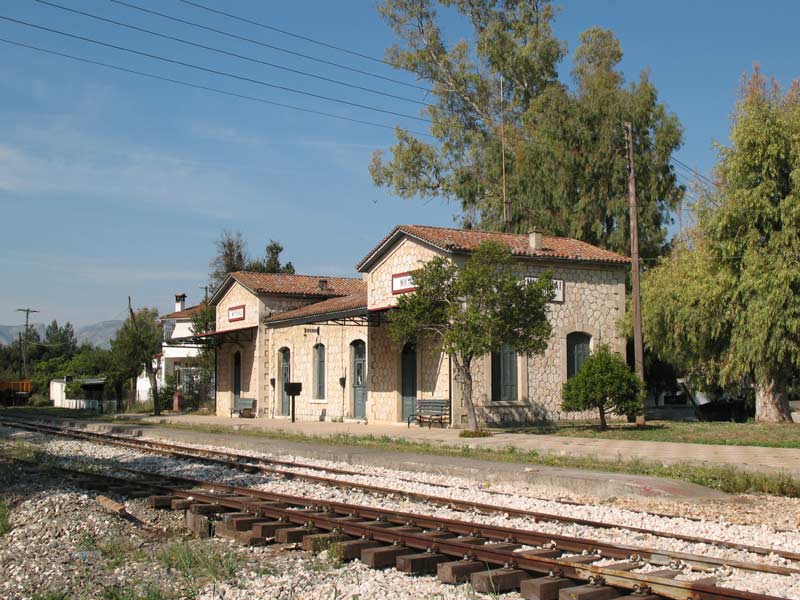 Mycenae Train Station