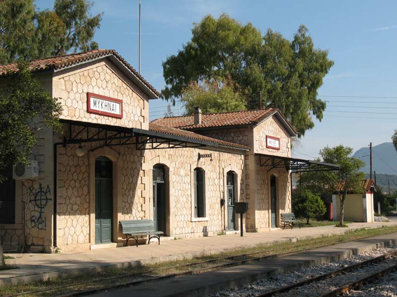 Mycenae Train Station