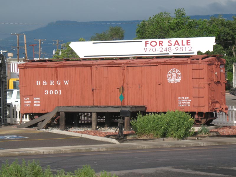 D&RGW #3001 Boxcar