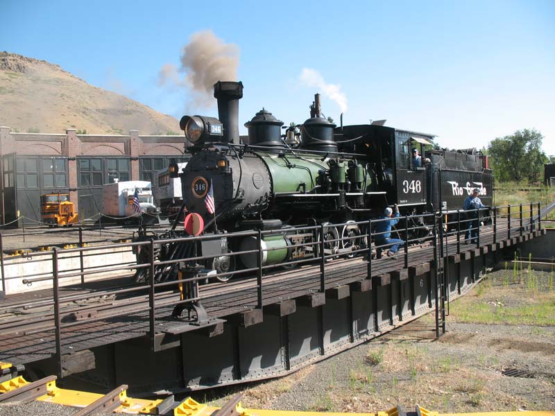 Rio Grande Steam Engine #346