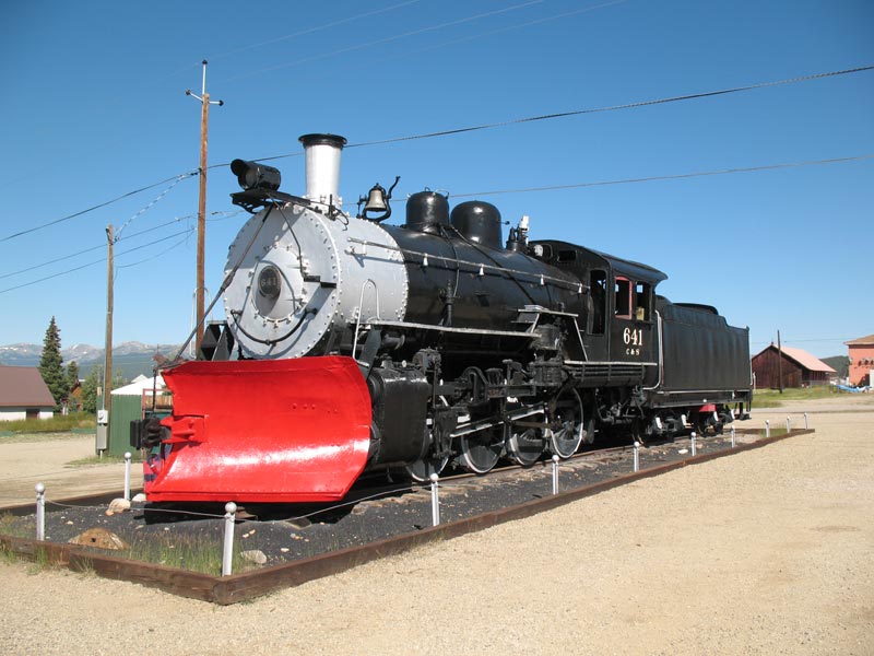 Colorado and Southern Steam Engine #641