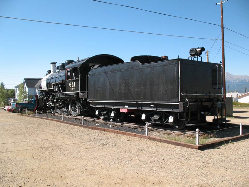Colorado and Southern Steam Engine #641
