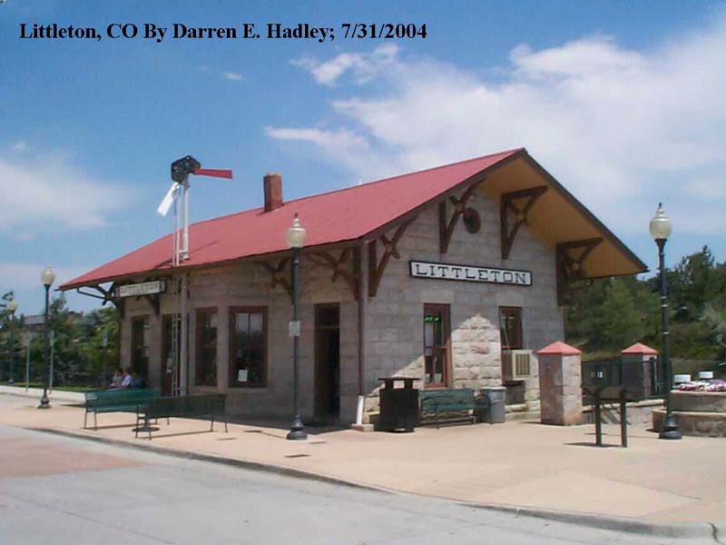 Railfanning Colorado - Littleton D&RG Depot / Station