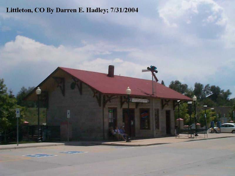 Railfanning Colorado - Littleton D&RG Depot / Station