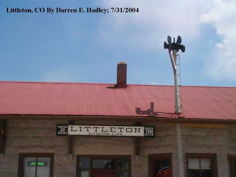 Railfanning Colorado - Littleton D&RG Depot / Station