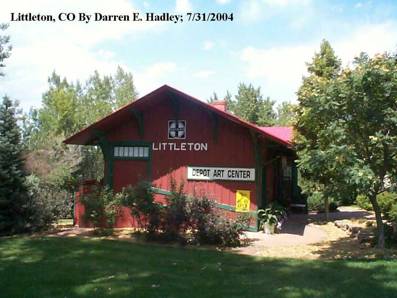 Railfanning Colorado - Littleton ATSF Depot / Station