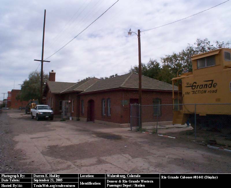Walsenburg, Colorado - Passenger Station / Depot