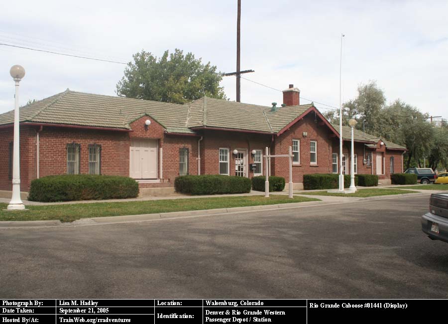 Walsenburg, Colorado - Passenger Station / Depot