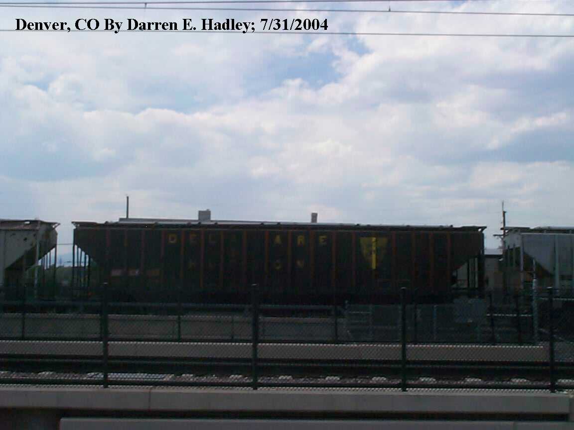 Railfanning Colorado - Delaware and Hudson #12323 Hopper (D&H)