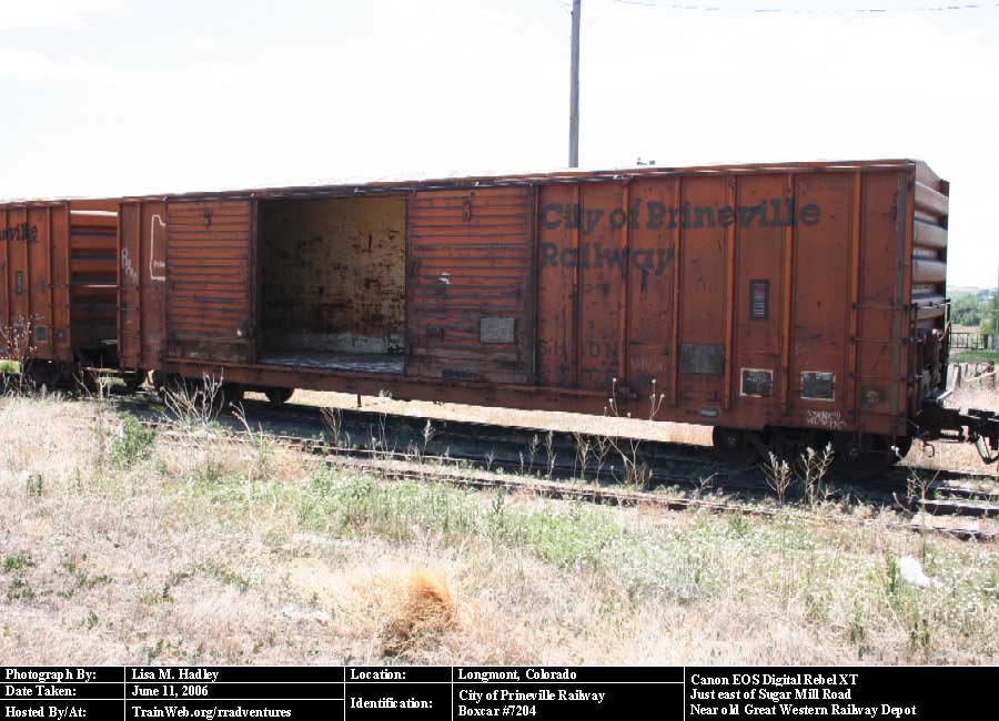 City of Prineville Railway - Boxcar #7204