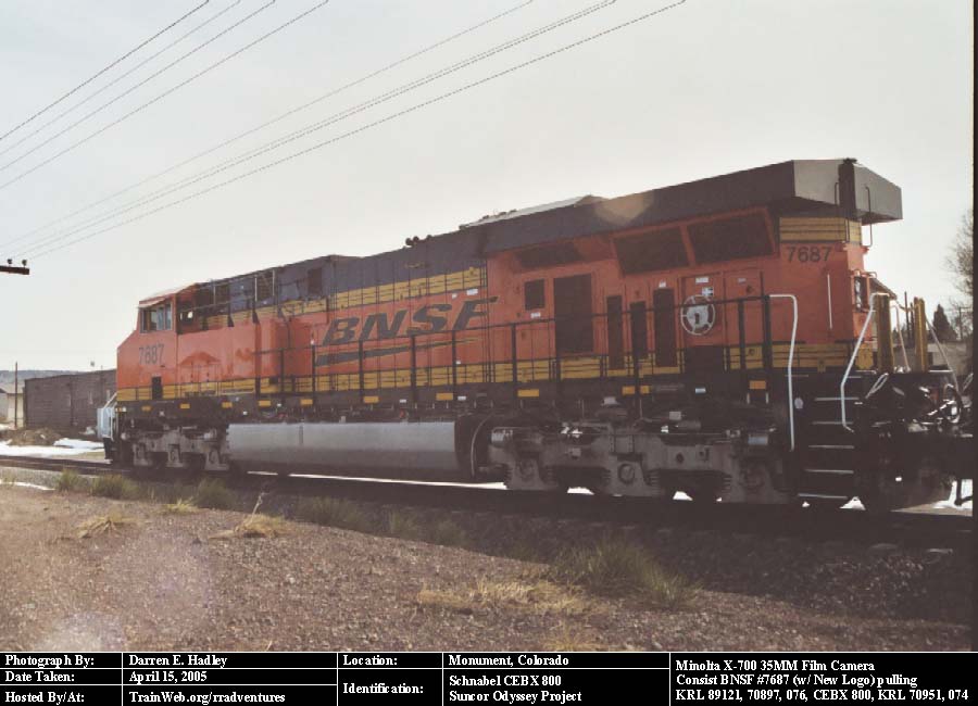 BNSF #7687