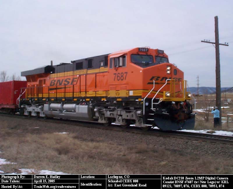 BNSF #7687