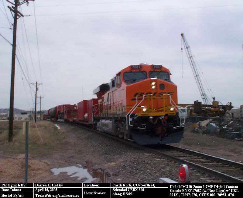 BNSF #7687