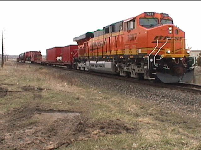 BNSF #7687