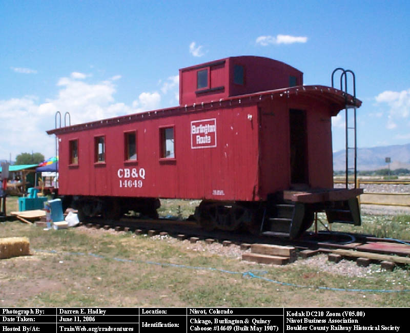 Chicago, Burlington & Quincy Caboose #14649