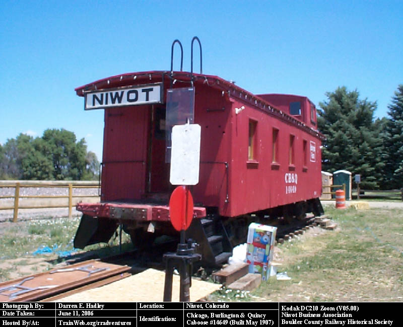 Chicago, Burlington & Quincy Caboose #14649