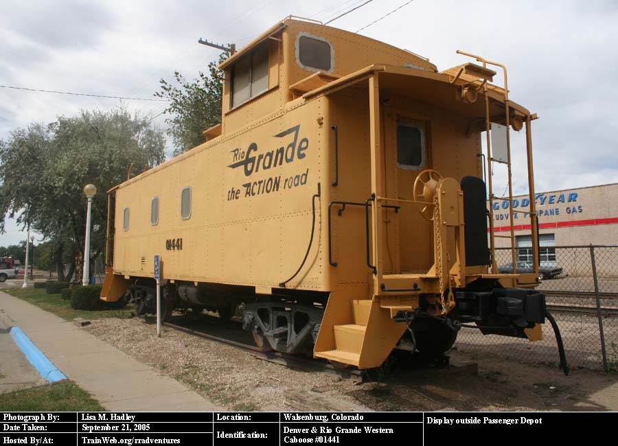 Rio Grande Caboose #01441
