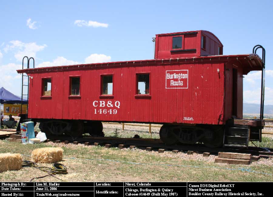 Chicago, Burlington & Quincy Caboose #14649