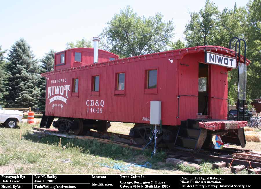 Chicago, Burlington & Quincy Caboose #14649