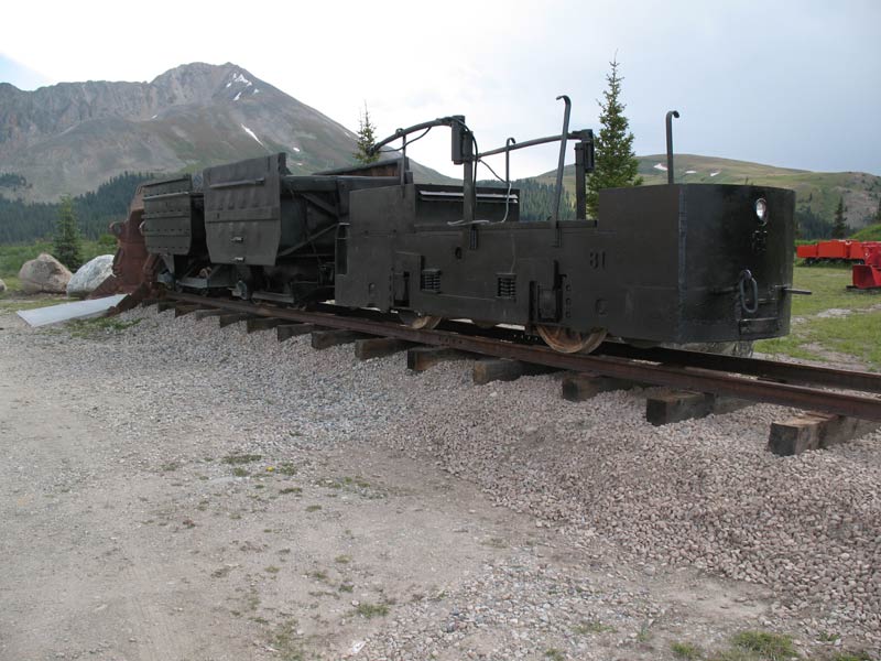 Mining Engine #81 and Ore Cars