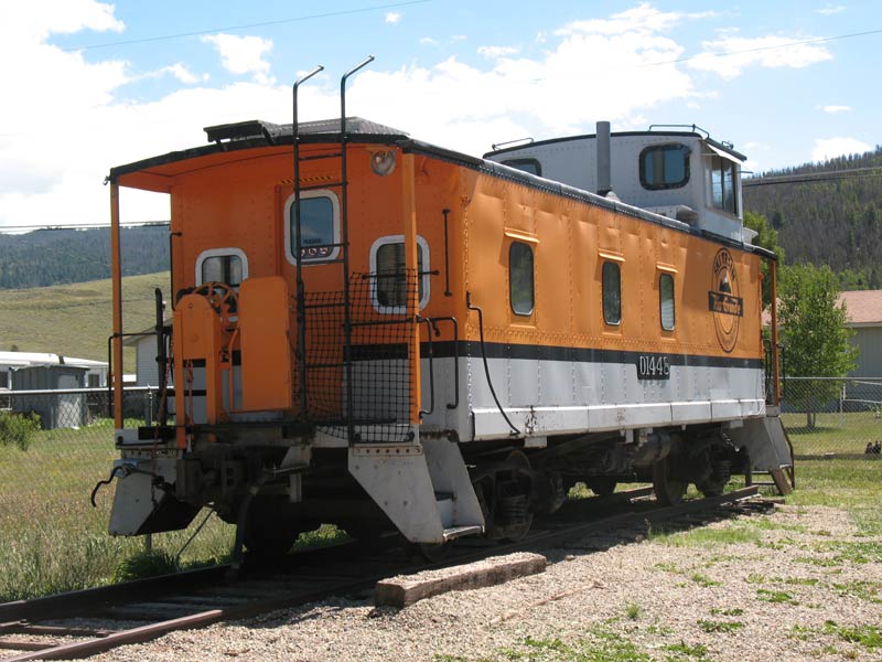Denver and Rio Grande Western Caboose #01448 (Ski Train)