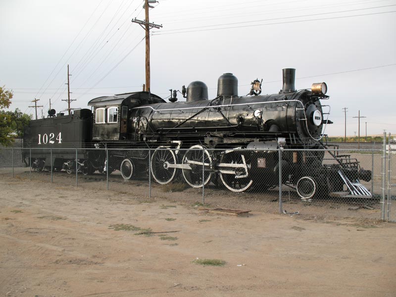 AT&SF Steam Engine #1024 (2-6-2)