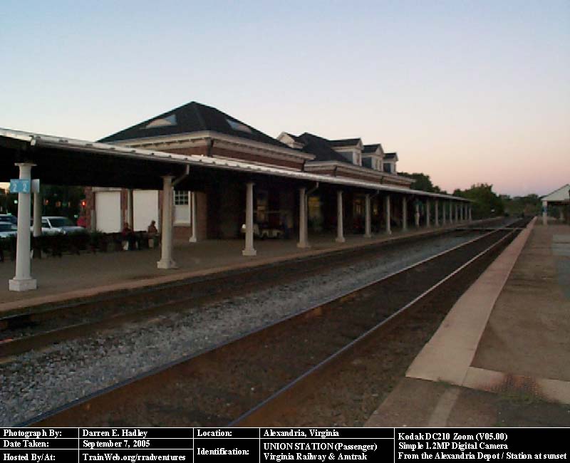 Alexandria UNION Station (Passenger Depot)