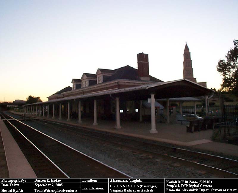 Alexandria UNION Station (Passenger Depot)