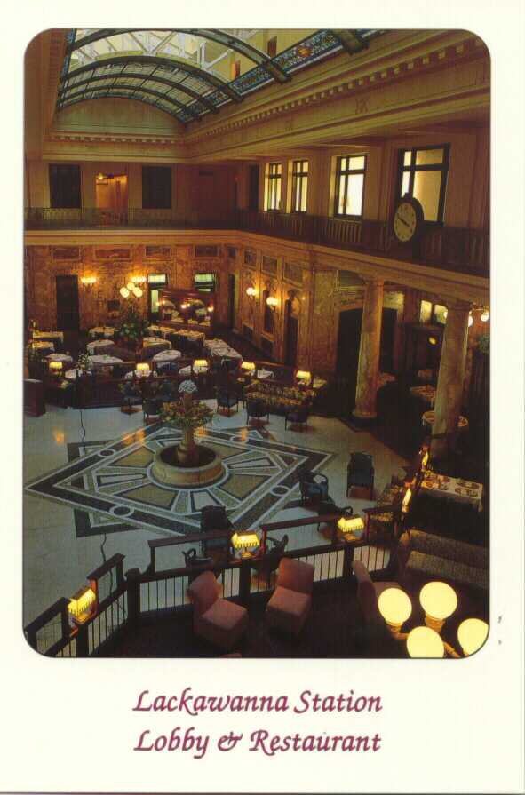 Lackawanna Station - Postcard