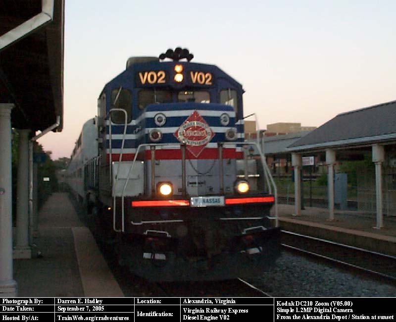 Virginia Railway Express #V02