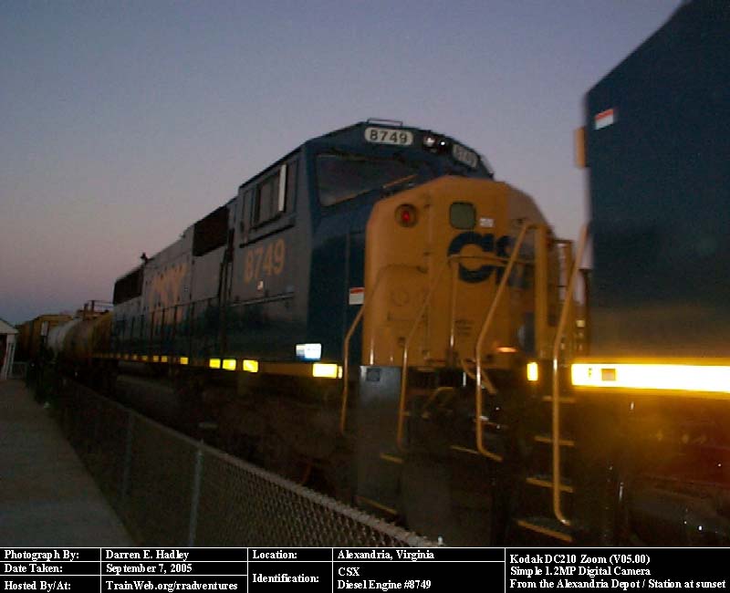 CSX #8749
