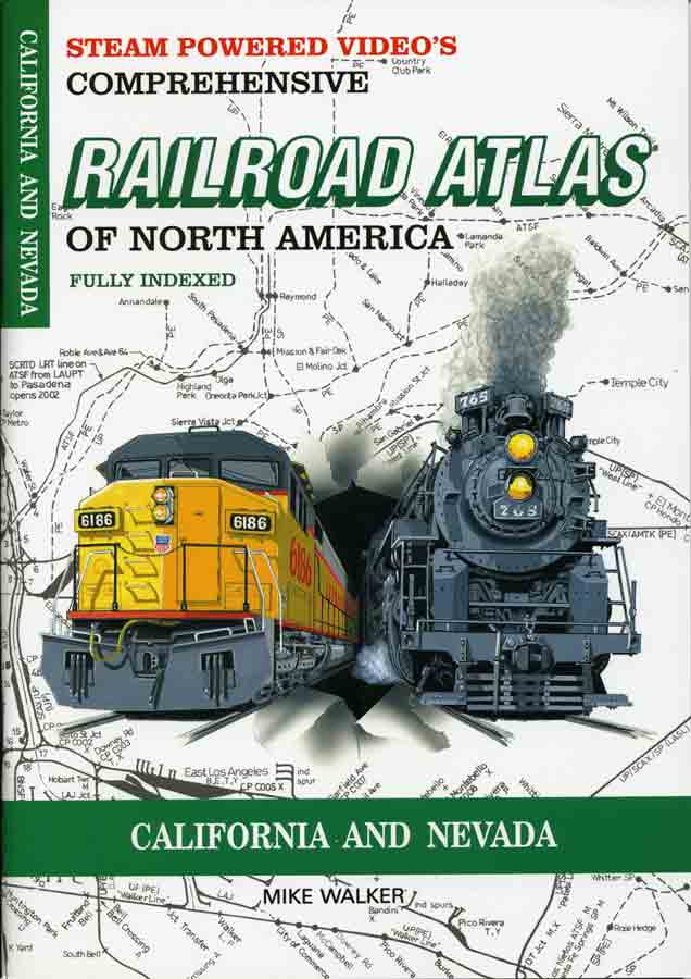 Railroad Atlas - California and Nevada
