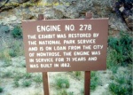 Engine No. 278 Sign