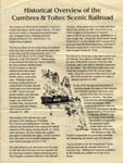 Brochure - Trip Map to the Cumbres & Toltec Scenic Railroad