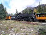 Engine #482 heading back to Durango