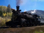 Steam Engine #481 at Elk Creek MP 490.20