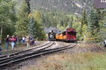 Engine #482 heading back to Durango